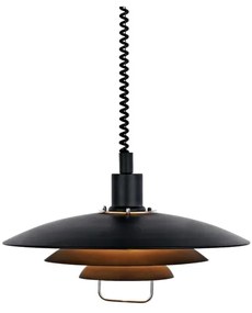 Lustră Markslöjd Kikrenes, ø 48 cm, negru