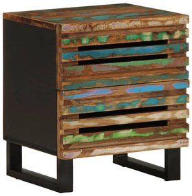 vidaXL Noptieră, 40x34x46 cm, lemn masiv de acacia