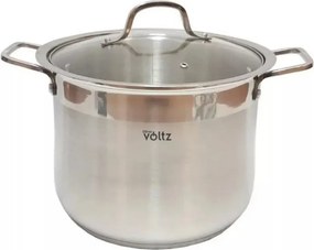 Oala Oliver Voltz OV51211D26, 11,1 l, 26 x 21 cm, Fund gros, Aragaz, Plite electrice, Inductie, Otel inoxidabil