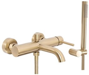 Set pentru cadă LUNGO, auriu periat - REA-B8010