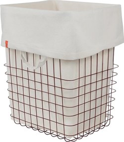 Coș de rufe burgundy din metal 64 l Store-It – Mette Ditmer Denmark
