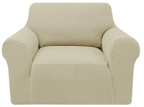 Husa elastica pentru fotoliu CORDA Culoare: Crem