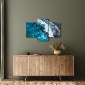 Tablou - Valuri pe mare (90x60 cm)