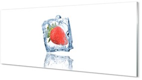 Tablouri acrilice cub de gheață căpșuni