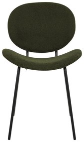 Set 2 buc scaune de sufragerie Luaza (verde). 1081044