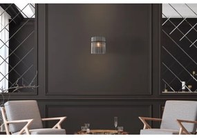 Aplică Globo 15698W GORLEY 1xE27/60W/230V negru