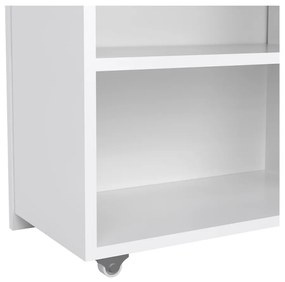 Tăblie de pat albă 145x80 cm Naia – Tvilum