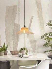 Lustra suspendata din bambus Ibiza L 65cm, natur