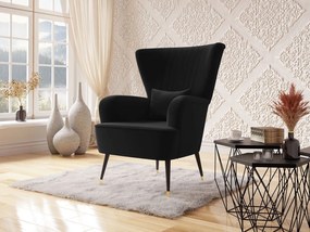 Fotoliu Perokas (Negru + auriu) . Promo -17%. 1103832