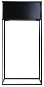 Suport pentru flori 90x44 cm, negru