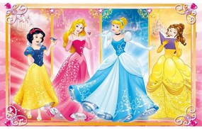 Prințesele Disney Doers Puzzle de 2x60 de piese Clementoni