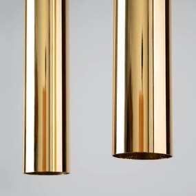 Lustră pe cablu Sollux SL.1241 LAGOS 2xGU10/10W/230V auriu