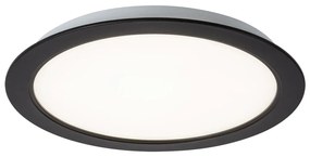 Spot LED incastrabil design modern Shaun negru 22cm