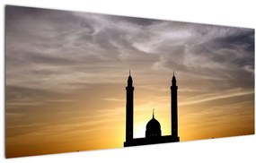 Tablou cu obiect istoric (120x50 cm)