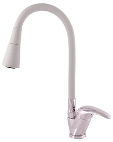 RAV Slezák SA006.0/13S - Baterie pentru chiuvetă SAZAVA 35,6 cm gri/crom lucios