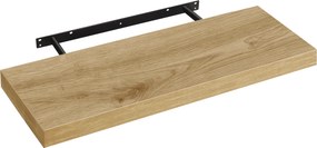 Polita de perete plutitoare GROVE 60x20 cm, stejar artisan