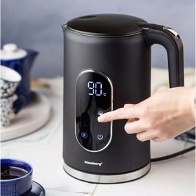 Fierbator de apa 1.7 L Klausberg KB7891 negru-argintiu