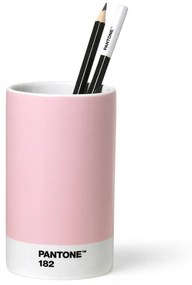 Suport din ceramică pentru pixuri și creioane Pantone, roz