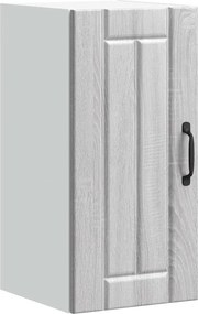 vidaXL Dulap de bucatarie "Lucca" din lemn prelucrat Sonoma gri