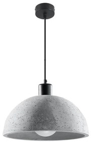 Sollux SL.0847 - Pendul PABLITO 1xE27/60W/230V beton pe cablu