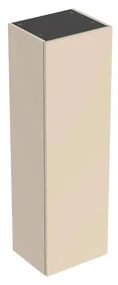 Dulap inalt suspendat Geberit Smyle Square gri nisip 1 usa 36 cm