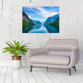 Tablou - Lacul Lovatnet (70x50 cm)