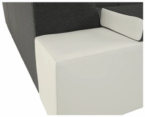 Colţar universal, gri/alb, 2+3, MARBELA LUX