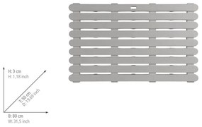 Covoraș de baie bej din plastic 50x80 cm – Wenko