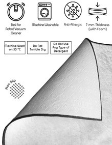 Set covorase de baie, Cartwright, CT-5034, Poliester, Multicolor