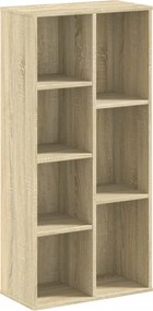 vidaXL Bibliotecă, stejar sonoma, 50x25x105 cm, lemn prelucrat