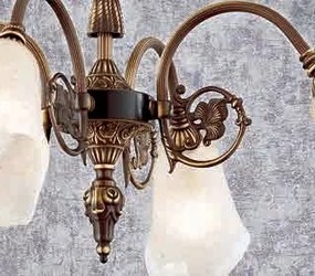 Candelabru stil mediteranean clasic de lux Tosca 8L