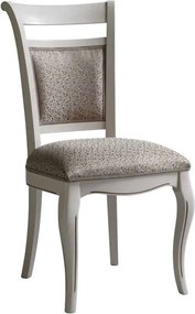 Scaun lemn masiv crem Ellen, 51 × 60 × 102 cm