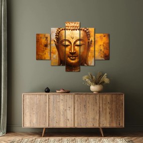 Tablou - Buddha, pictură în ulei (150x105 cm)
