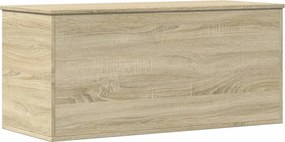 vidaXL Cutie de depozitare stejar sonoma, 100x42x46 cm, lemn prelucrat
