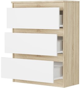 Comoda compactă R-3 - diverse variante de culori sonoma mix biela
