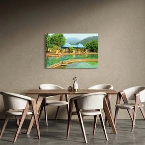 Shanghai hotel park (90x60 cm)
