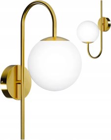 Aplica de perete 1xG9/40W/230V aurie/albă