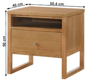 OFERTA Noptiera in decor stejar IRISUN clasa II