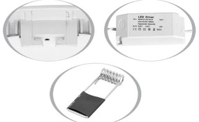 Lampă încastrată LED LADA LED/18W/230V 4100K