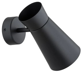 Aplica de perete design minimalist, Otel, Negru, LORD