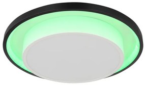 Plafonieră LED RGBW dimabilă MORGAN LED/21W/230V Globo 41390-21 + telecomandă