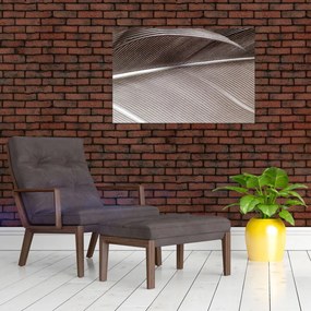 Tablou cu fibre abstacte (90x60 cm)