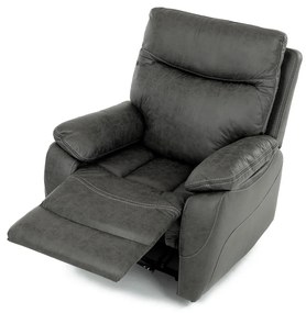 Fotoliu reclinabil 4092 GREY3, vintage, gri