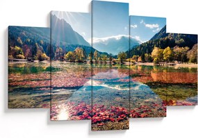 Tablou - Lacul Jasna, Gozd Martuljek, Alpii Iulieni, Slovenia (150x105 cm)