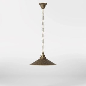 Pendul stil industrial din alama personalizabila Alice 35cm