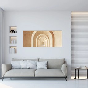 Tablou - Pasaj Bej (120x50 cm)