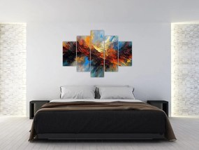 Tablou - Textura culorii (150x105 cm)