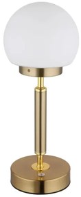Lampă LED tactilă reîncărcabilă de masă Globo 21033M HAKU LED/2,5W/5V 2700/4000/6500K alamă