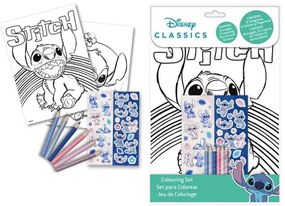 Disney Lilo și Stitch Love set de colorat cu autocolante