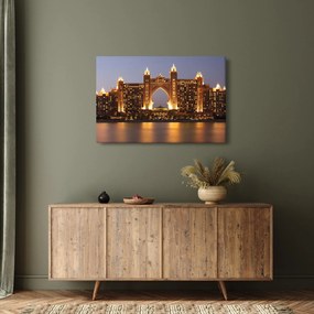 Tablou construcției în Dubai (90x60 cm)